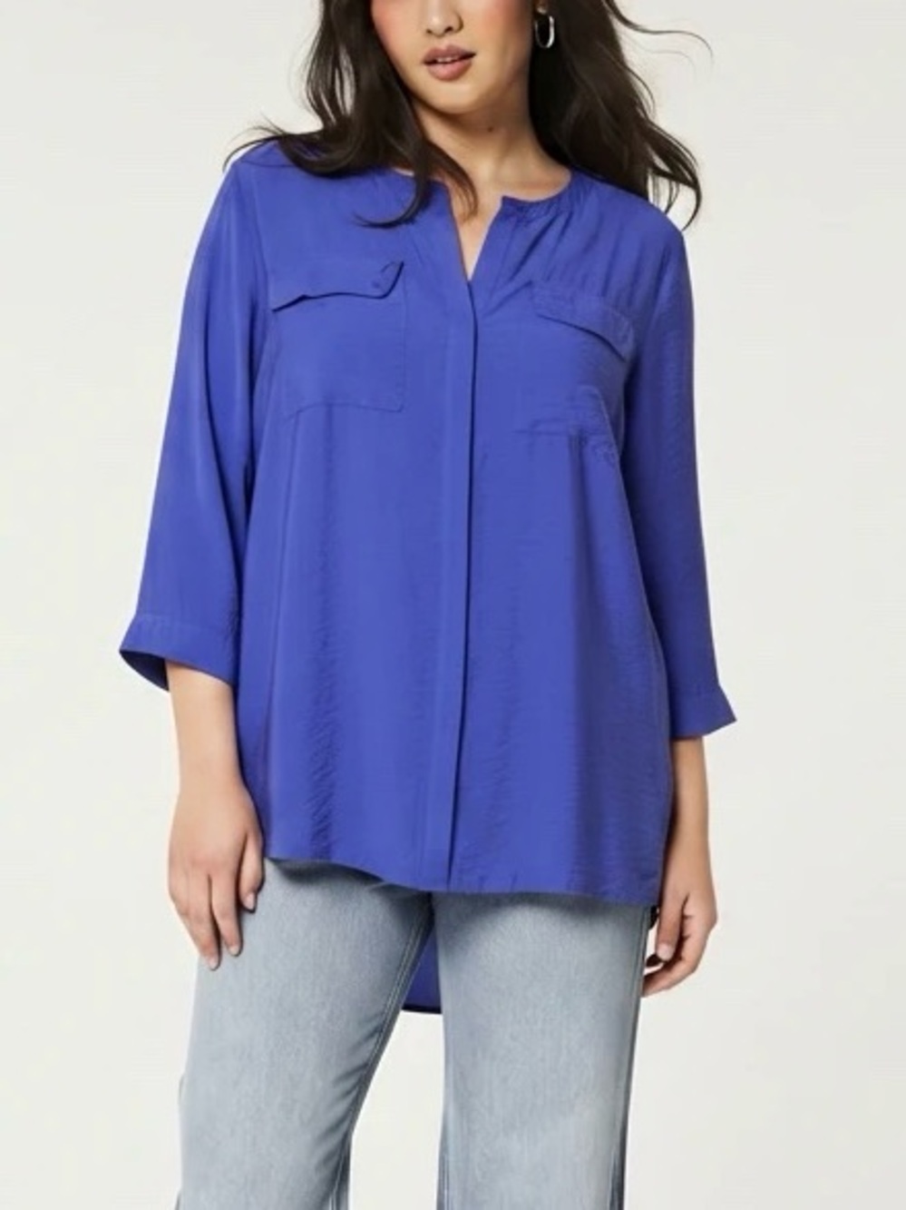 Beverly Drive Blue Top